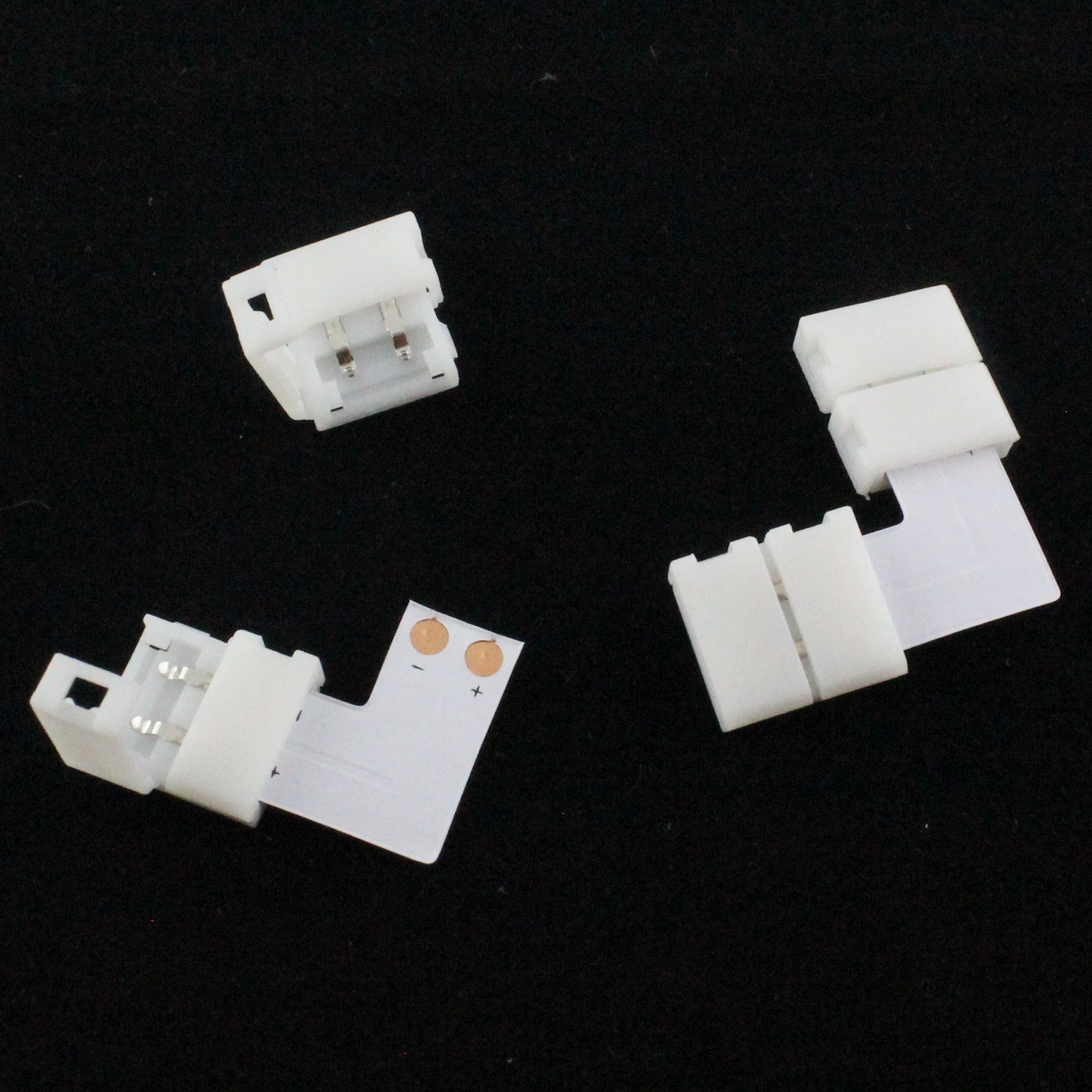 Конектор угловой двусторонний для PCB 10 mm