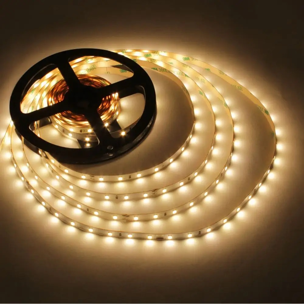 Світлодіодна стрічка LED-STIL 3000K 6 Вт/м 2835 60 діодів IP33 24 Вольти 550 lm тепле світло