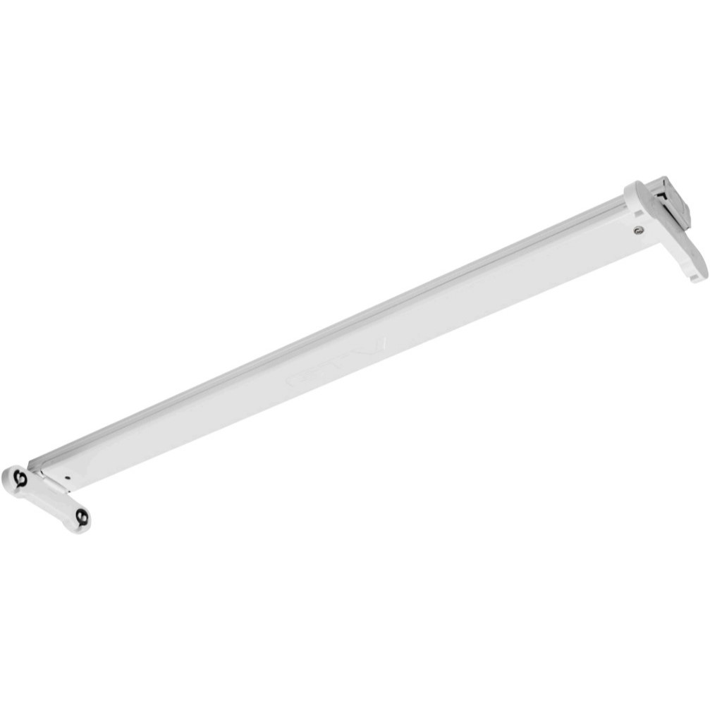 Cветильник для открытой лампы LED OSL SLIM-2x120см T8 LED, IP20, белый корпус